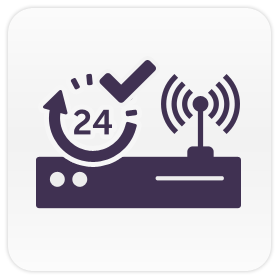 </p>
<div>
<p>Votre système se raccorde très simplement sur votre box ADSL, sans programmation.</p>
<div>La communication est testée quotidiennement.</div>
</div>
<p>